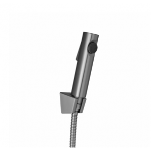 Aqua Brushed Nickel Round Toilet Bidet